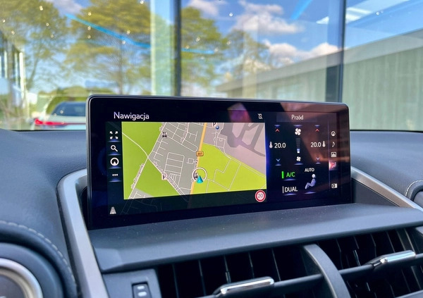 Lexus NX cena 149900 przebieg: 56076, rok produkcji 2019 z Gościno małe 596